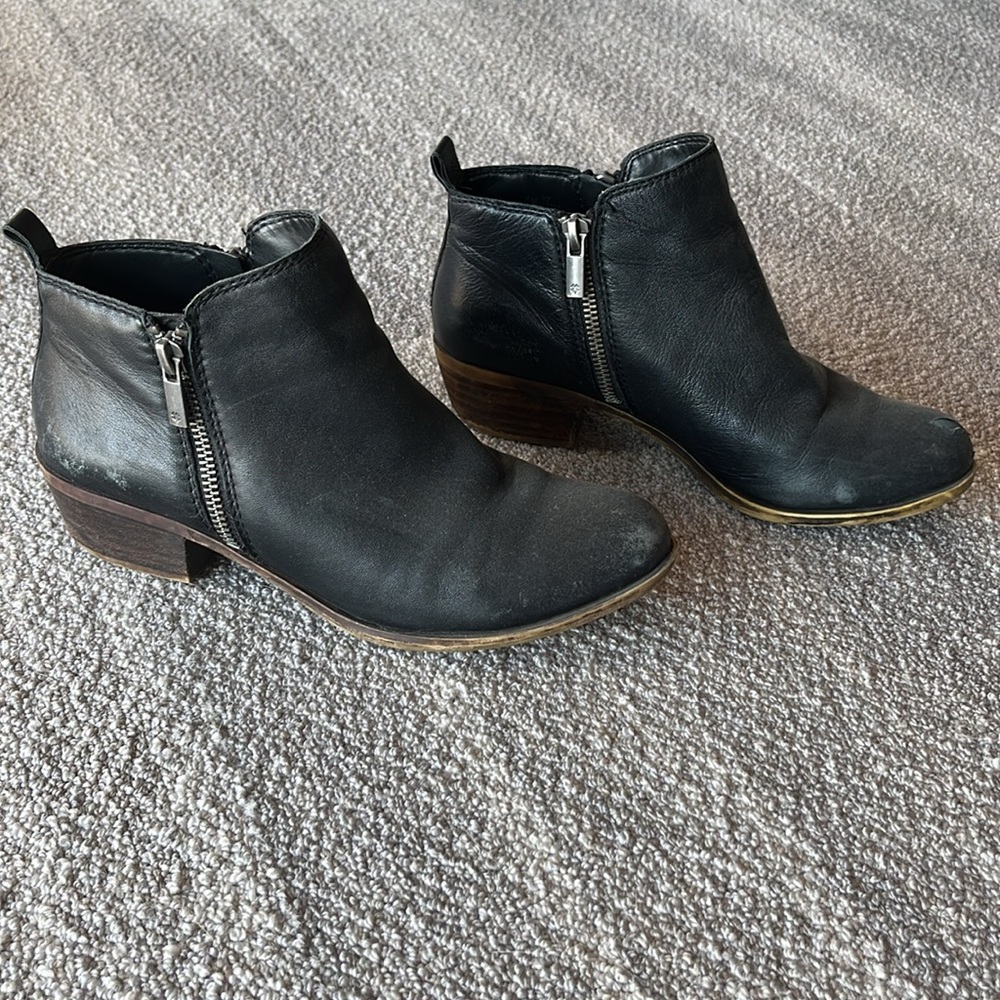Lucky Brand Black Booties